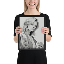 Load image into Gallery viewer, Free Shipping | Framed Poster | *Select size using dropdown.