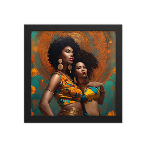 Free Shipping | Framed Poster | *Select size using dropdown.