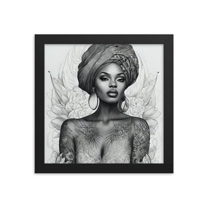 Free Shipping | Framed Poster | *Select size using dropdown.