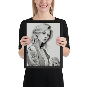 Free Shipping | Framed Poster | *Select size using dropdown.