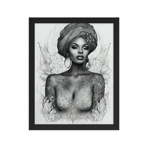 Free Shipping | Framed Poster | *Select size using dropdown.