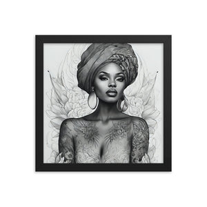 Free Shipping | Framed Poster | *Select size using dropdown.