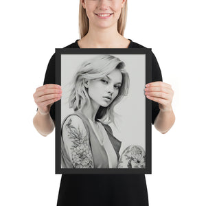 Free Shipping | Framed Poster | *Select size using dropdown.