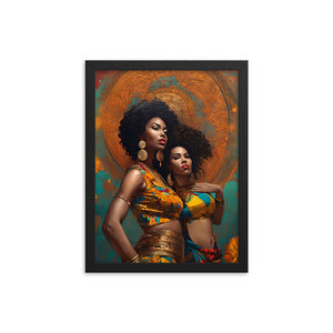 Free Shipping | Framed Poster | *Select size using dropdown.
