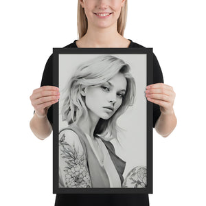 Free Shipping | Framed Poster | *Select size using dropdown.