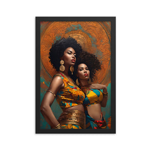 Free Shipping | Framed Poster | *Select size using dropdown.