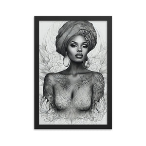 Free Shipping | Framed Poster | *Select size using dropdown.