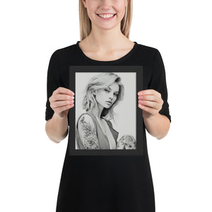 Free Shipping | Framed Poster | *Select size using dropdown.