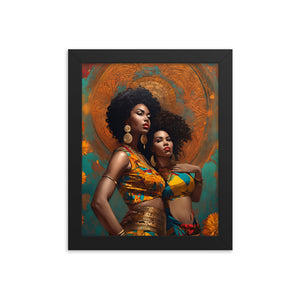 Free Shipping | Framed Poster | *Select size using dropdown.