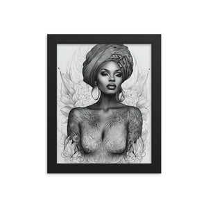 Free Shipping | Framed Poster | *Select size using dropdown.