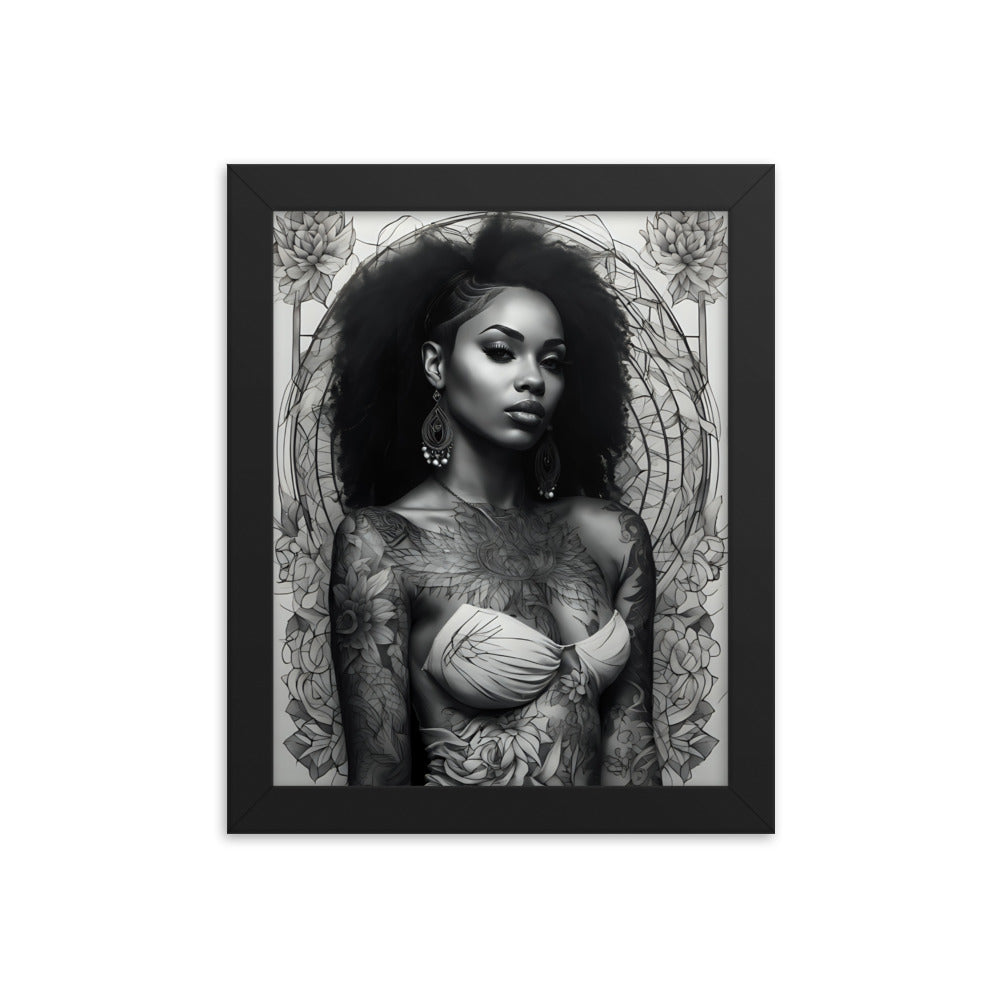 Free Shipping | Framed Poster | *Select size using dropdown.