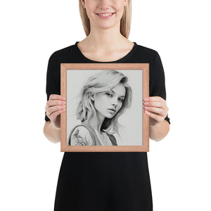Free Shipping | Framed Poster | *Select size using dropdown.