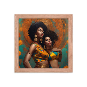 Free Shipping | Framed Poster | *Select size using dropdown.