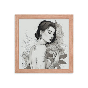Free Shipping | Framed Poster | *Select size using dropdown.