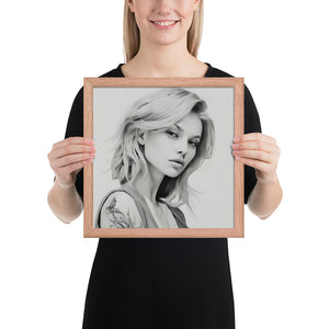 Free Shipping | Framed Poster | *Select size using dropdown.