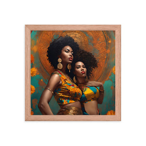 Free Shipping | Framed Poster | *Select size using dropdown.