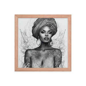 Free Shipping | Framed Poster | *Select size using dropdown.