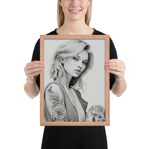 Free Shipping | Framed Poster | *Select size using dropdown.