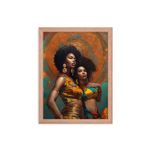 Free Shipping | Framed Poster | *Select size using dropdown.