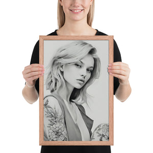 Free Shipping | Framed Poster | *Select size using dropdown.