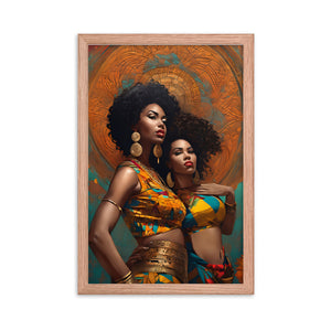 Free Shipping | Framed Poster | *Select size using dropdown.