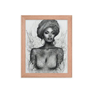 Free Shipping | Framed Poster | *Select size using dropdown.