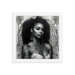 Free Shipping | Framed Poster | *Select size using dropdown.