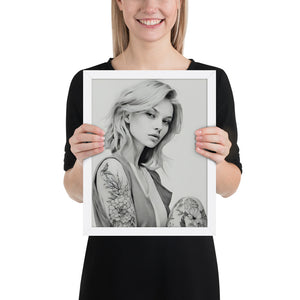 Free Shipping | Framed Poster | *Select size using dropdown.