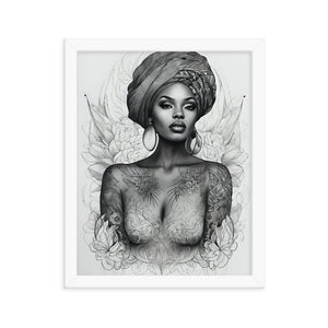 Free Shipping | Framed Poster | *Select size using dropdown.