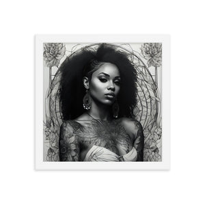 Free Shipping | Framed Poster | *Select size using dropdown.