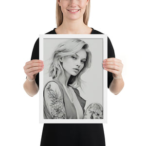 Free Shipping | Framed Poster | *Select size using dropdown.