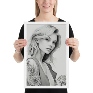 Free Shipping | Framed Poster | *Select size using dropdown.