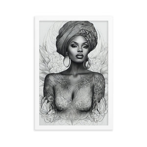 Free Shipping | Framed Poster | *Select size using dropdown.