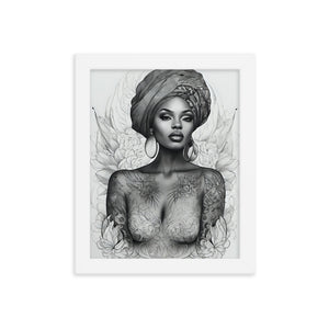 Free Shipping | Framed Poster | *Select size using dropdown.
