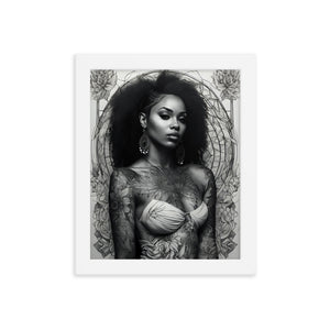 Free Shipping | Framed Poster | *Select size using dropdown.